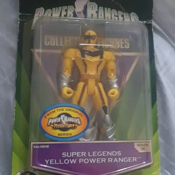Power Rangers Super Legends Mystic Force Yellow Ranger - Picture 2 of 2